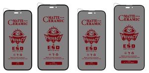 <span class=keywords><strong>Film</strong></span> de protection d'écran en céramique nano HD mat anti-espion pour iPhone 17 16 15 14 <span class=keywords><strong>13</strong></span> 12 XS Max, <span class=keywords><strong>film</strong></span> céramique souple anti-rayures - Product Image 6