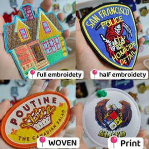 Parche de Tela Personalizado 1/6, Parche Bordado, Parche 3D de PVC, Parche de Silicona para Ropa - Product Image 6