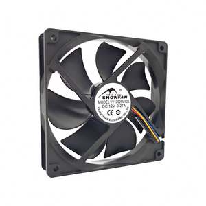 Snowfan 12025 12cmy12025m12s12v0.27a <b>Silent</b> Cooling <b>Fan</b> for PWM Cabinet. Snowfan 12025 12cmy12025m12s12v0.27a <b>Silent</b> Cooling - Product Image 1