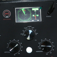 Detector de Metales Subterráneo Portátil EPX10000 con Pantalla LCD, 8 Horas de Duración de la Batería, Rango de Detección de 50 m, Frecuencia de 433 MHz, 1 Año de Garantía, Color Negro
