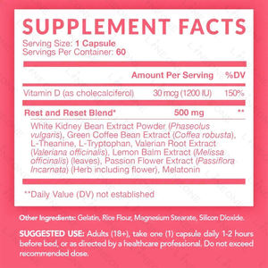 Capsules nocturnes, formule entièrement naturelle, prix bas, complément alimentaire pour femmes, soutien à la santé et au poids - Product Image 4