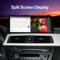 Layar Android 12.8 inci untuk 3 seri CarPlay, layar sentuh F30 F31 F34 F32 F33 F36 NBT kepala Unit peningkatan navigasi Multimedia