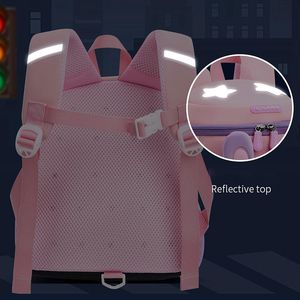 Dễ thương trẻ em ba lô giản dị chống mất túi mẫu giáo không thấm nước Tính năng Polyester Lót tùy chỉnh in logo - Product Image 4