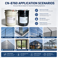 Encapsulant thermique CN-8760, silicone gris bicomposant 1:1 pour le scellement des circuits imprimés