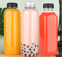 Bouteilles de boisson en plastique PET de 250ml 350ml 500ml 1000ml du fabricant plusieurs tailles pour boissons