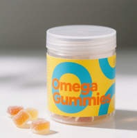 Gommes à l'huile de krill antarctique de marque privée OEM Complément Omega-3s Gommes à base de phospholipides d'astaxanthine EPA DHA