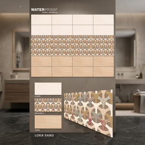 Porcelaine décorative HD 300x600mm brillant carreaux muraux en céramique numérique 12x24 pour salle de bain cuisine balcon indien approvisionnement d'usine - Product Image 3