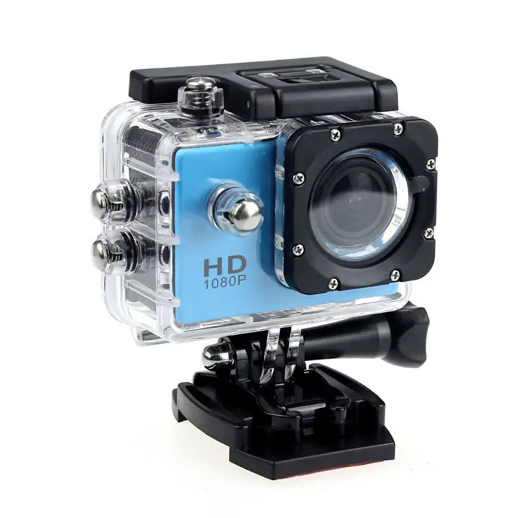 TOP U.Y Kamera Olahraga I5-64 Kamera HD 1080P Kamera Perekam Mini Go Pro 9 Helm Sepeda Motor Kamera Aksi Gerak Lambat Video Full Hd