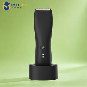 Cortadora de Pelo Eléctrica Recargable e Impermeable por USB, Recortadora Profesional Inalámbrica para Vello Corporal e Ingle, Uso Doméstico y en Autocaravanas, Disco Giratorio - Product Image 1