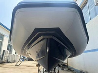 Bateaux pneumatiques rigides en fibre de verre RIB430 de 14 pieds à vendre