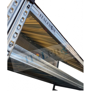 Modulo Iniziale Italfrom L458 cm, Capanno Modulare Autoportante in Acciaio Zincato con 7 Ripiani, Categoria Prodotto: Stoccaggio - Product Image 2