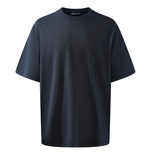 Camiseta Unissex de Alta Qualidade 100% Algodão Lisa, Venda Quente, Atacado, Personalizada, Estampada, Oversized, Solta, com Ombro Caído - Product Image 1