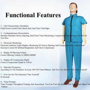 ผู้ผลิตคุณภาพสูงจำหน่ายโดยตรง แบบจำลองการช่วยชีวิตหัวใจและปอดแบบ<span class=keywords><strong>ค</strong></span>รึ่งตัว - Product Image 6