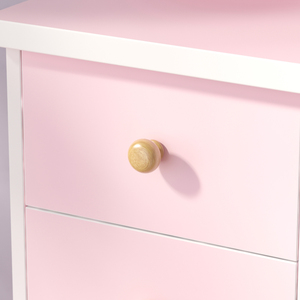 Modern Pink Large Makeup <strong>Cheap</strong> Mirrored Nordic <strong>Drawers</strong> Vanity Mirror <strong>Set</strong> Dressing Table With Mirror and Stool - Product Image 4