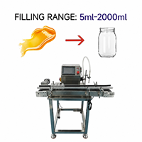 Machine de remplissage de liquides semi-automatique avec construction en acier inoxydable, adaptée aux applications des boissons et des cosmétiques