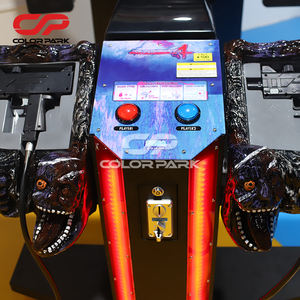 Parque colorido, gran oferta, venta al por mayor, simulación de dinosaurio, regalo de moneda para niños, máquina de caza, máquina de juego de disparos de simulación - Product Image 5