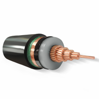 Prix de gros d'usine câble moyenne tension noyau de cuivre en aluminium câble d'alimentation d'isolation Xlpe 1/3 noyaux câble d'alimentation électrique
