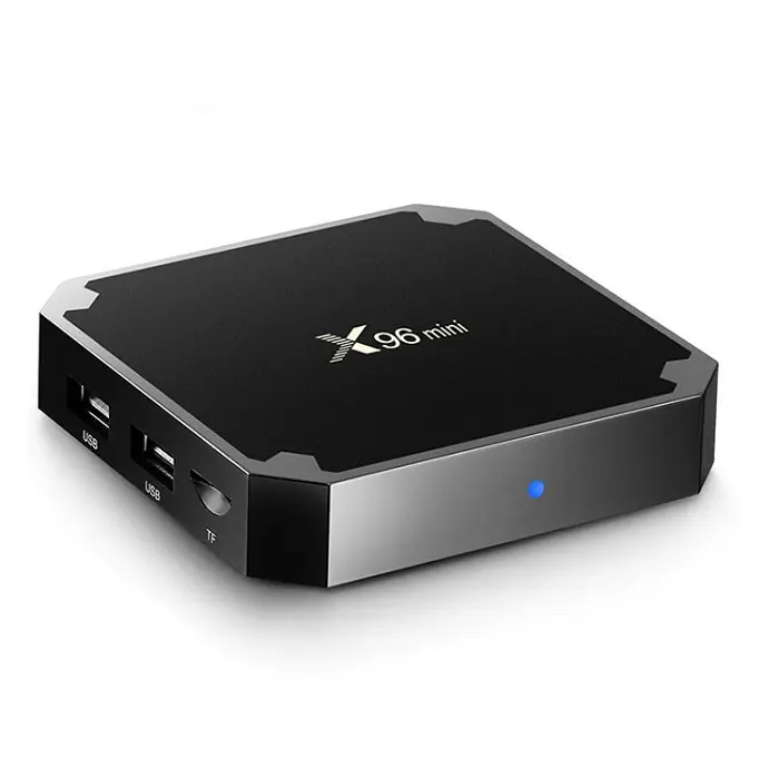 Kunden spezifische LOGO Digital Smart TV BOX X96mini _ S905W _ Android 7.1.2 TV-Empfänger box 1/8G 2/16G Internet konverter