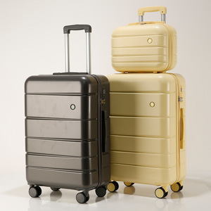 Phổ Bánh Xe Xe Đẩy Trường Hợp Túi Vỏ Cứng Vali Với Túi Mỹ Phẩm ABS + PC Du Lịch Vali Hành Lý Đặt 14/20/24Inch - Product Image 6