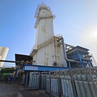 Usine d'oxygène cryogénique d'occasion pour le remplissage de bouteilles et la distribution de gaz régionale