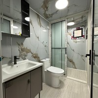 Maison préfabriquée à installation rapide en kit pour les secours en cas de catastrophe dans les immeubles de bureaux, les hôpitaux, les ateliers, les cours intérieures