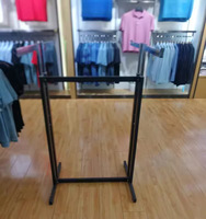 AFELLOW Portant à vêtements en métal à six bras, facile à assembler, pliable et portable, en stock