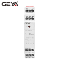 Relais de commutation GEYA GR8-316 de type rail DIN AC DC 12V 24V 230V, relais intermédiaire, relais auxiliaire 16A, homologué ROHS
