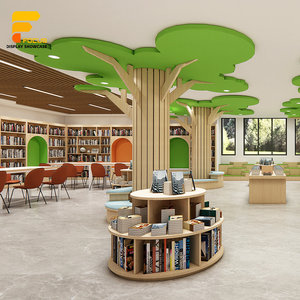 Libreria Alta per Scuola, Biblioteca, Libreria, Sfondo per Arredamento Biblioteca per Bambini - Product Image 3