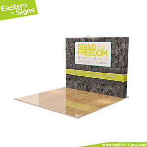 Tùy chỉnh in căng thẳng vải Backdrop Pop Up Banner thương mại hiển thị gấp <span class=keywords><strong>Popup</strong></span> Banner quảng cáo triển lãm Pop Up Banner - Product Image 3