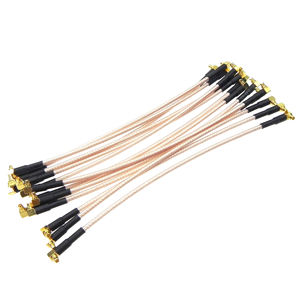 Connettore MMCX Maschio ad Angolo Retto a MMCX Femmina a 90 Gradi, Cavo RG316 50 Ohm, Prolunga Coassiale RF, Cavo Jumper Coassiale - Product Image 3