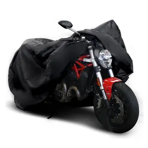 Hot Selling Waterproof Scratch Resistant Tear Resistant UV Resistant Outdoor 210D Motorbike Cover