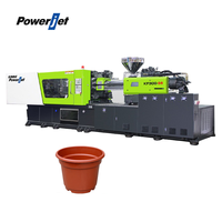 Powerjet 300 tonnes en plastique pot de fleurs machine de moulage par injection 3000kn pour la fabrication de pot de fleur en plastique