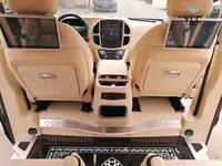 Nouvelle console centrale en cuir pour V-Class Vito V250 V260 avec accoudoir modifié et porte-gobelet, position avant