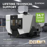 Centre d'usinage CNC 5 axes haute performance HDC-600F5, fraiseuse verticale pour la production de pièces métalliques