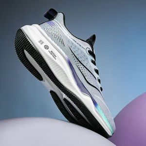 Nouvelles chaussures de course décontractées respirantes en maille tendance et légères, anti-odeurs, pour adolescents, semelles souples, printemps, été, automne - Product Image 5