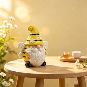 Novelty Honey <strong>Bee</strong> Shape Seasoning Canister Glossy Finish Food Safe Material Sweet Style <strong>Kitchenware</strong> Storage Box Wedding Party - Product Image 6