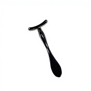 Rodillo Facial en Forma de T de Aleación de Zinc, Herramienta Manual para el Cuidado de la Piel, Masajeador Facial - Product Image 4