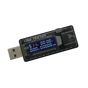KWS-V21 USB akım gerilim kapasitesi test cihazı Volt akım gerilim algılama şarj kapasitesi Tester ölçer mobil güç dedektörü