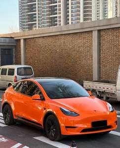 Pellicola <span class=keywords><strong>per</strong></span> Wrapping <span class=keywords><strong>Auto</strong></span> PET Arancione Brillante di Alta Qualità 1,52*17m <span class=keywords><strong>per</strong></span> Rotolo con Protezione UV Cambio Colore Anti-Graffio Wrapping <span class=keywords><strong>Auto</strong></span> di Lusso - Product Image 4