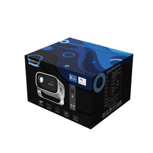 HiCyber Mg50 Pro Android 12 <b>Atv</b> System Portable 4K Mini Projector with 350 Ansi Home Cinema 1080p Net-flix Voice Remote - Product Image 4