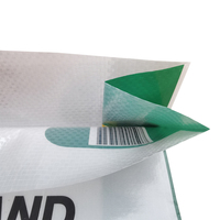 Sac en PP tissé de haute qualité, laminé BOPP, résistant à l'humidité, pour l'emballage du sable fin, des engrais pour animaux, vente directe d'usine