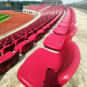 Asientos de estadio de plástico de instalación plana para estadio de fútbol y canchas deportivas - Product Image 6