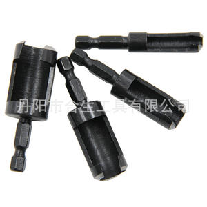 ชุดดอกสว่านเจาะไม้ Mr Drill Plug 4 ชิ้น รุ่น 6101316 ด้ามหกเหลี่ยมสีดำ สำหรับเจาะไม้ได้อย่างรวดเร็ว - Product Image 4