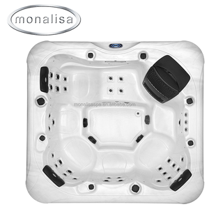 Spa extérieur <span class=keywords><strong>de</strong></span> qualité commerciale pour 6 personnes, hôtels, complexes hôteliers, acier inoxydable renforcé avec filtration haute capacité. - Product Image 5