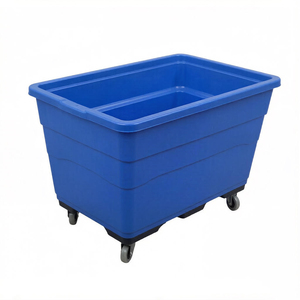 <b>Plastic</b> Laundry Linen <b>Trolley</b> for Hotel Commercial Soiled Linen Hotel Hospital Laundry Carts <b>Trolley</b> - Product Image 2