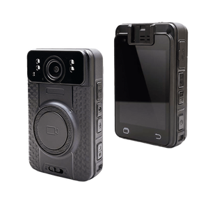 Caméra corporelle intelligente Android, vidéo 2K, vision nocturne, capteur CMOS, positionnement laser, reconnaissance de visage et de <span class=keywords><strong>plaque</strong></span> d'<span class=keywords><strong>immatriculation</strong></span>, batterie remplaçable - Product Image 1