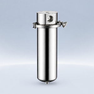 Boîtier de filtre à cartouche de type A à faible débit, 5 pouces, en acier inoxydable, pour applications de filtration de l'eau de production (PCW) et de filtration chimique en circuit continu - Product Image 4