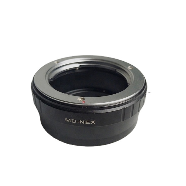Massa Full Frame Aluminum Alloy Silver/Black Camera Lens Adapter Ring for Fuji Minolta Pentax for NEX Lenses (OEM)