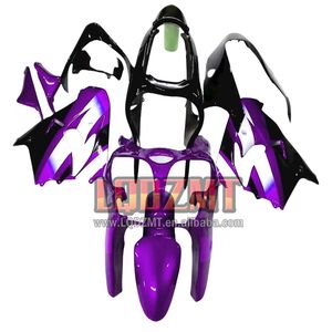 Corps d'injection pour <span class=keywords><strong>KAWASAKI</strong></span> NINJA <span class=keywords><strong>ZX</strong></span>-9R <span class=keywords><strong>ZX</strong></span> 9R <span class=keywords><strong>9</strong></span> ZX9 <span class=keywords><strong>R</strong></span> 900 CC ZX9R 00 01 48LQ.117 Nouveau carénage violet ZX900CC 900CC 2000 2001 OEM - Product Image 1