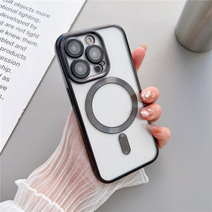 <span class=keywords><strong>2025</strong></span> mới hợp thời trang từ trường hợp bìa chống sốc không dây sạc an toàn điện thoại di động trường hợp đối với iPhone 14 13 12 Pro Max cộng với - Product Image 5